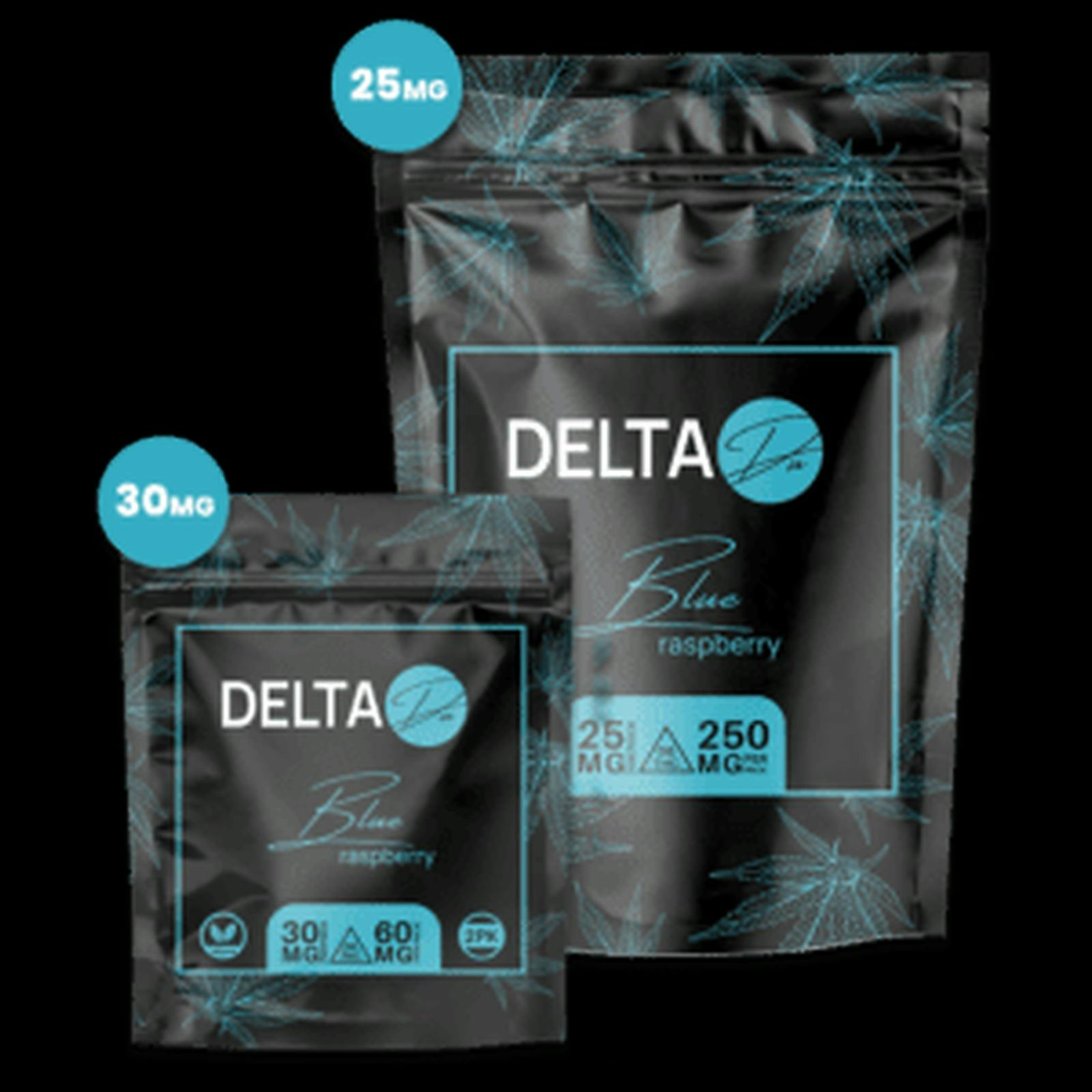 Delta Du Delta-8 THC Gummies - Blue Raspberry